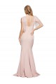 Cheap Sheath Sweetheart Stretch Crepe & Tulle Long Mauve Formal Dress